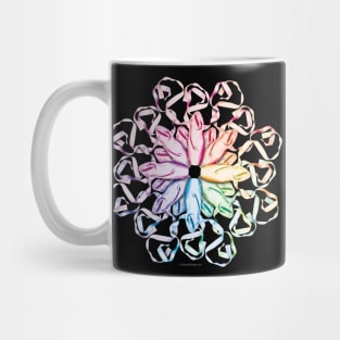 Ballet Pointe Shoe Pattern (Spectral) Mug